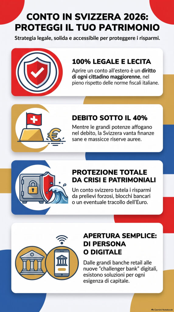 apertura conto svizzera